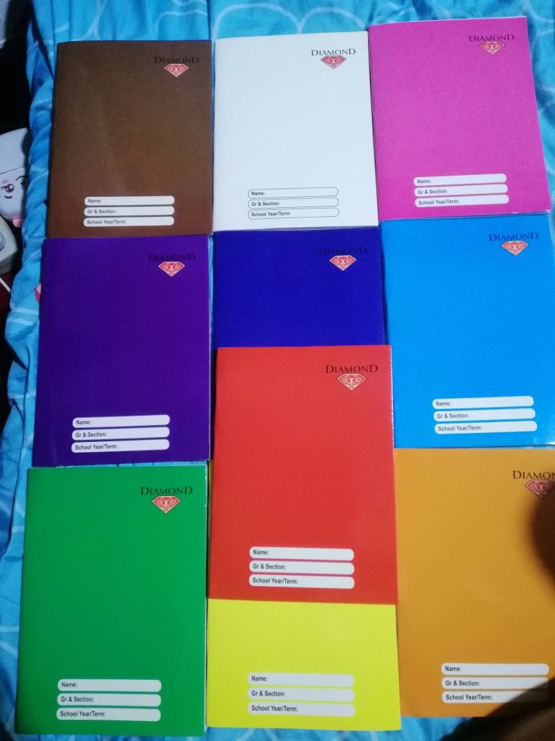 Composition notebook (Category: Stationery & School Supplies) located in Antipolo. Submitted by gavepsalmstuff (Listing ID 1251413822, Image 1). Description: 30 each Take all 10pcs for 270 Namali ng bili Instead of spring / spiral, composition nabili.
