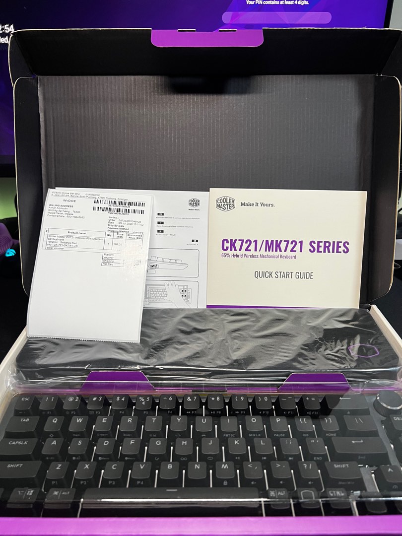 Cooler master ck721 wireless, Computers & Tech, Parts & Accessories