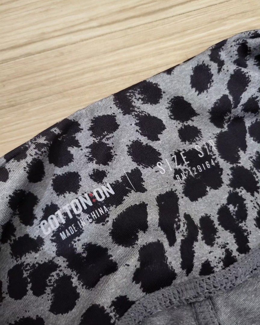 Cotton on leopard leggings sale