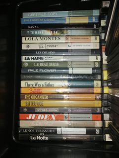 Criterion Collection DVD and Bluray (Class A)
