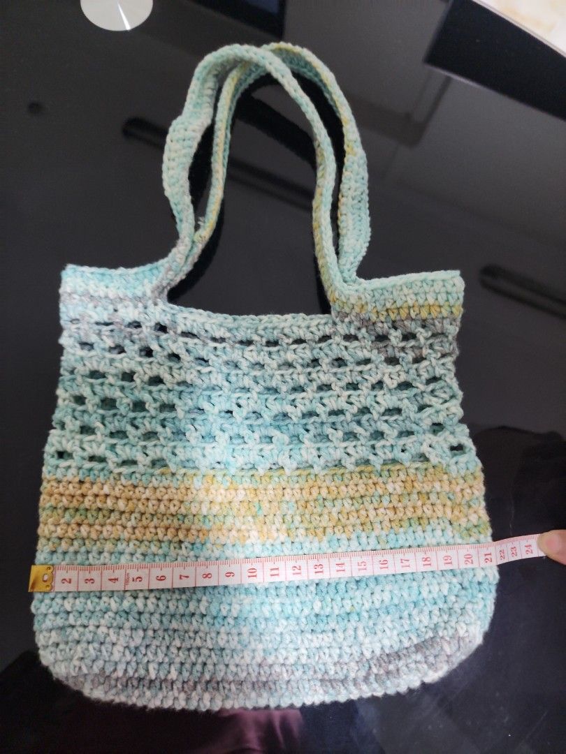 Crochet bag Women s Fashion Bags Wallets Tote Bags on Carousell