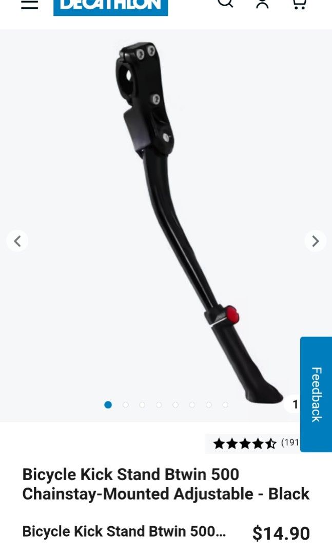 Dacathlon BTwin cycle stand brand new