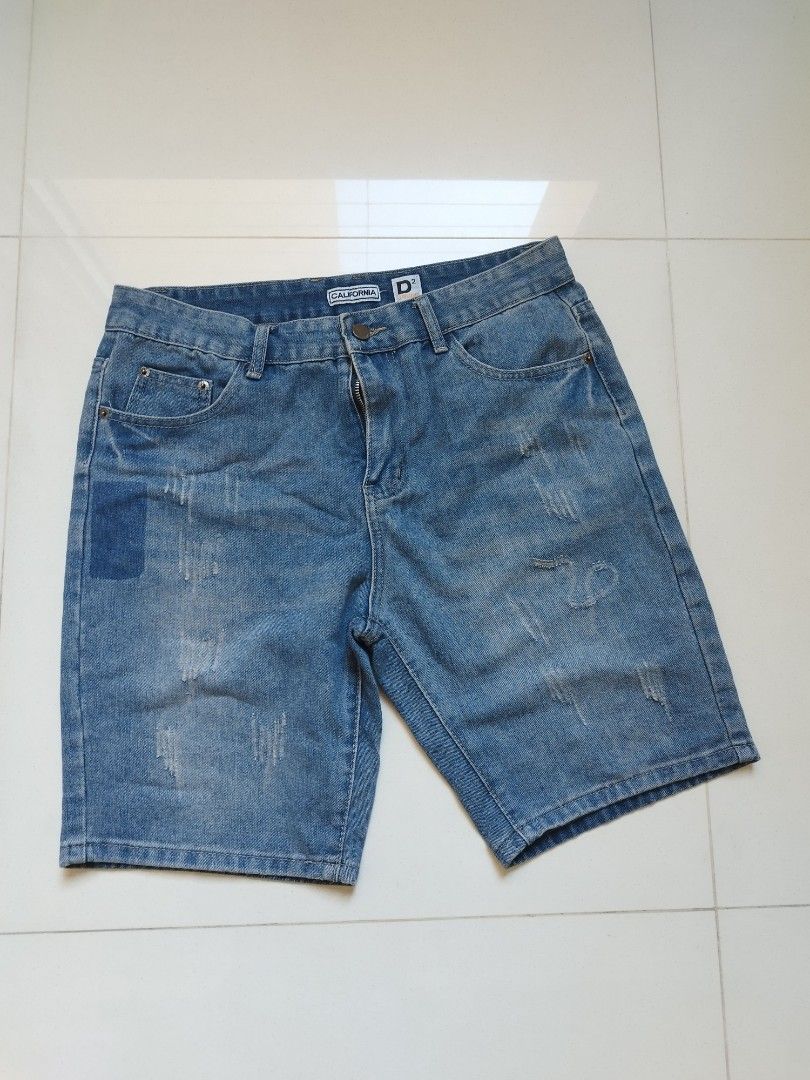 Denim Bermudas