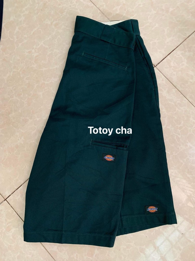 Hunter green shop dickies shorts