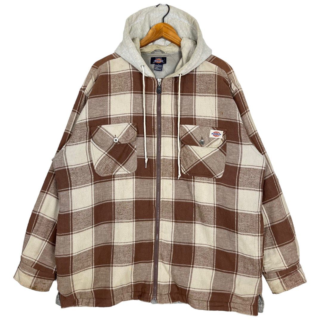 Dickies hooded flannel new arrivals