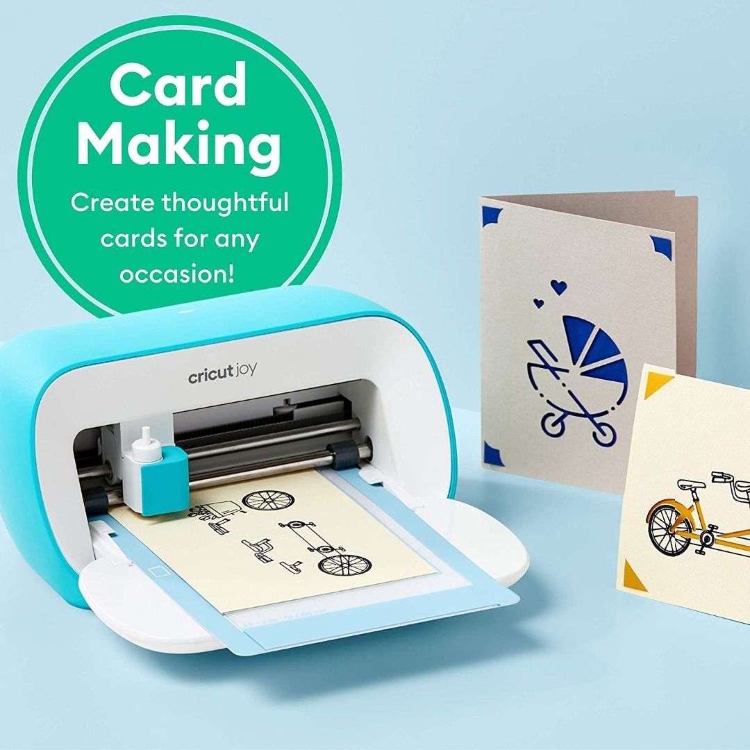 Cricut Joy Machine with Insert Cards and Smart Vinyl Bundle for Beginner  DIY Projects