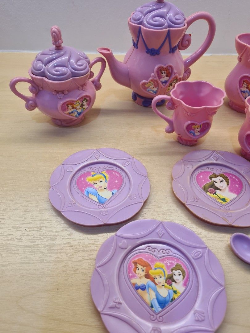 Disney Princess Tea Set, Hobbies & Toys, Toys & Games on Carousell