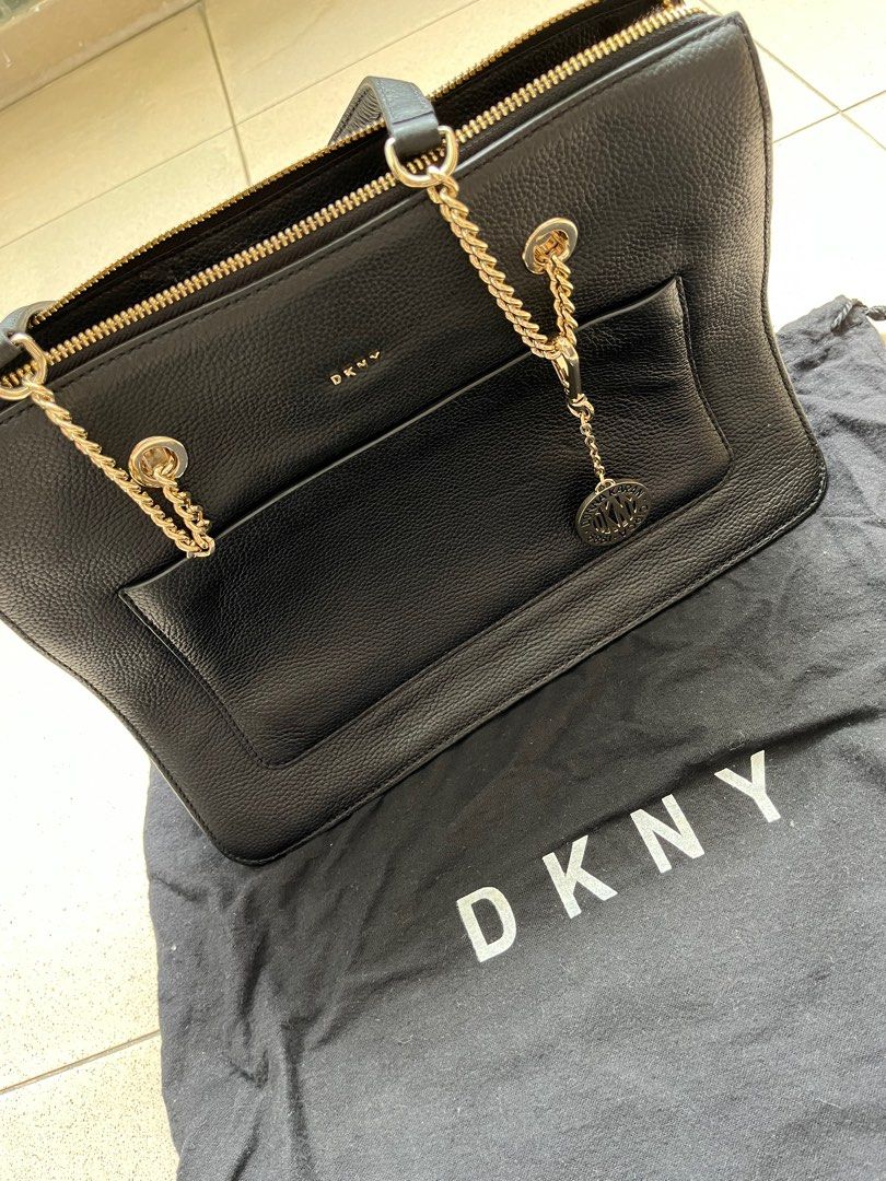 dkny shoulder bag black