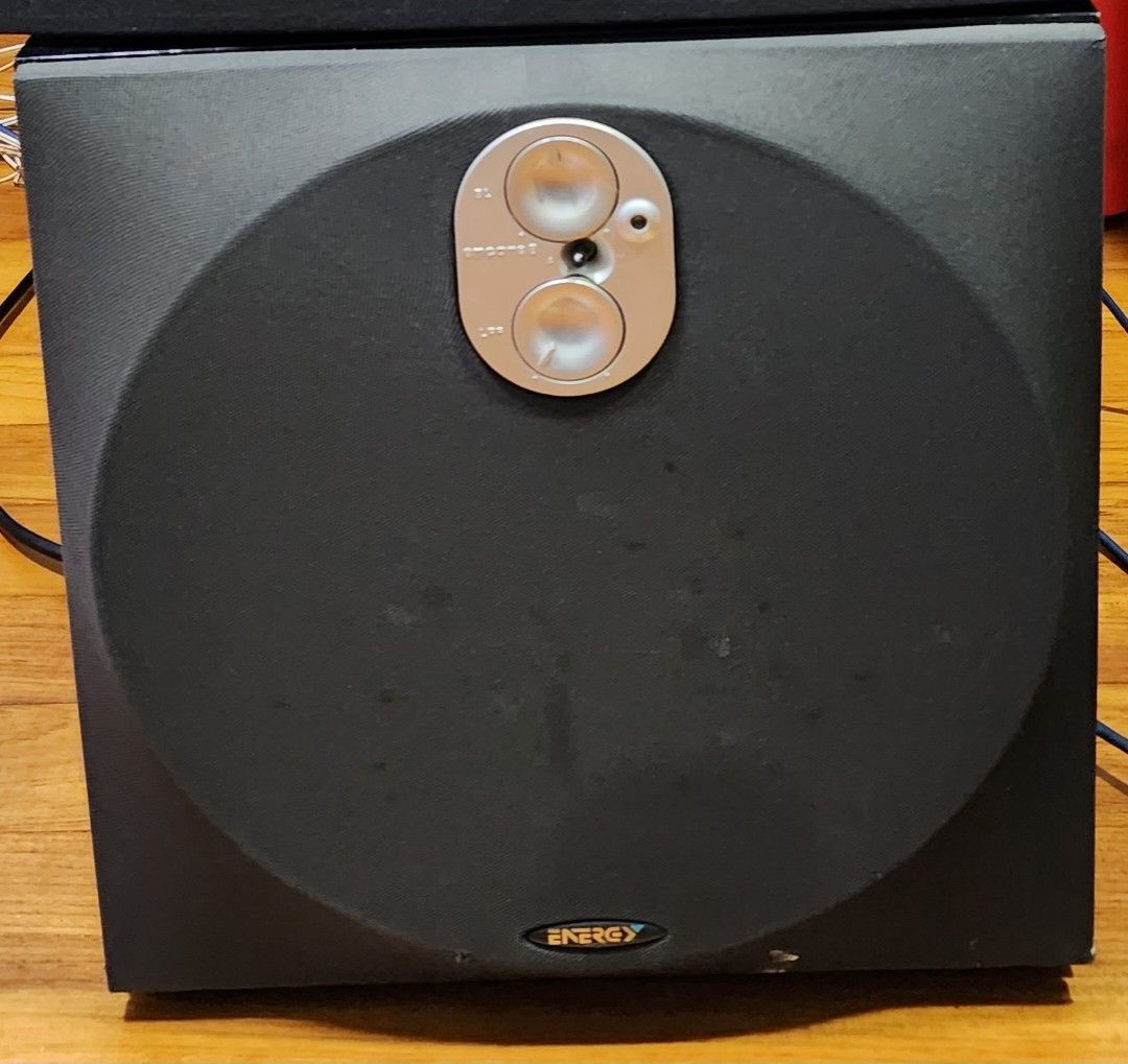 Energy Encore 8 Subwoofer with free subwoofer cable, Audio, Soundbars