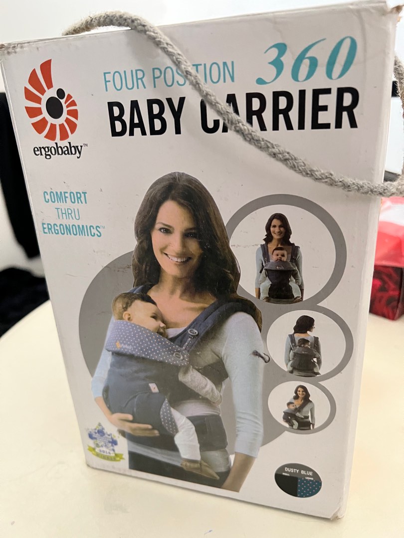 Ergo baby 4 position 360 dusty blue online carrier