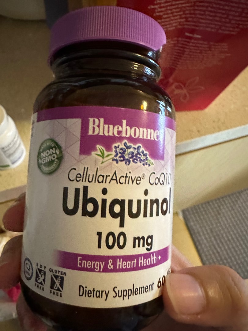 [expired] ubiquinol 100mg 60 pc, Health & Nutrition, Health Supplements