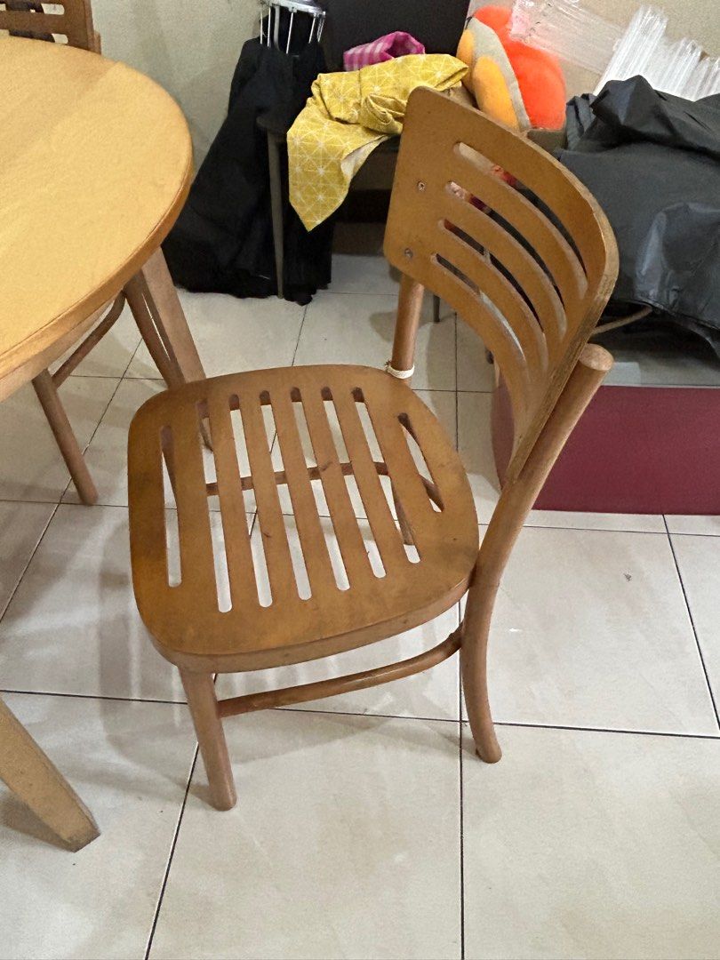 Ikea table and discount chairs for sale