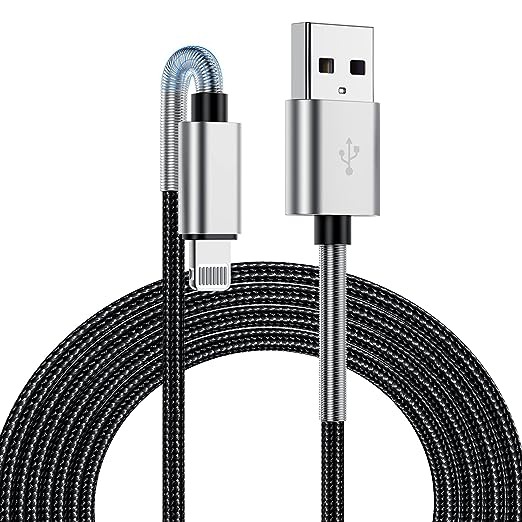Extra Long 5M USB Cable for Apple iPhone 11 12 13 XR SE X Charger Extension  Lead