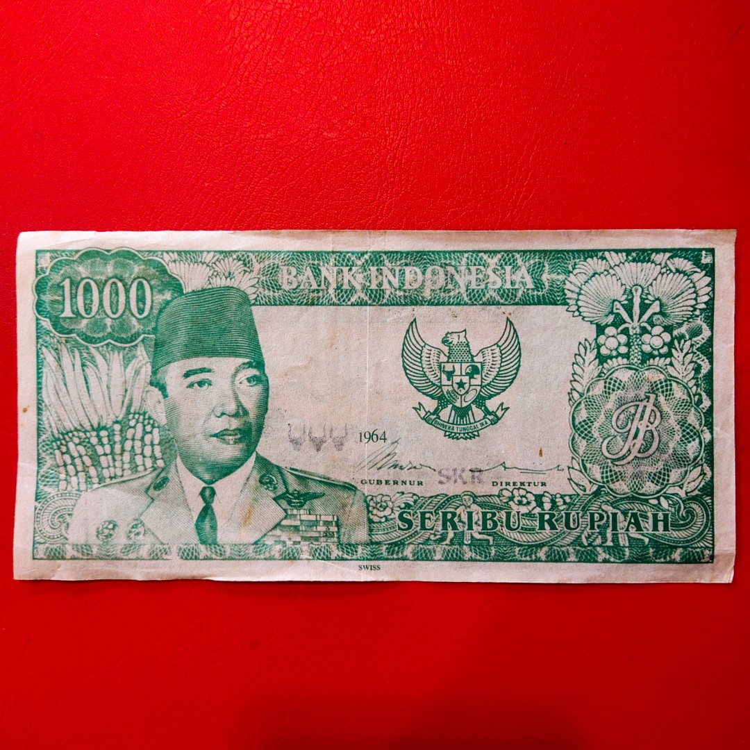 Fantasi note Soekarno 1000 rupiah #BJ, Hobbies & Toys, Collectibles ...