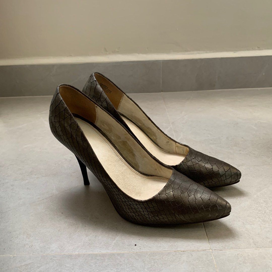 Faux hotsell snakeskin heels