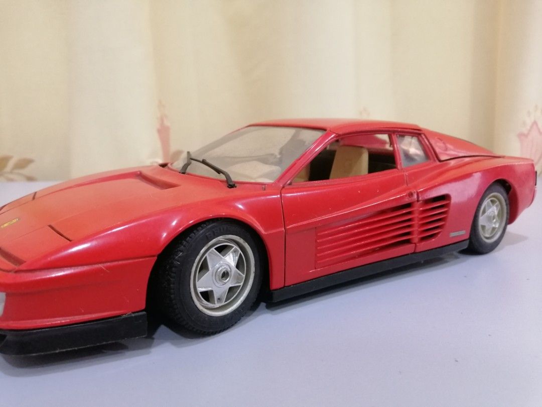 Burago ferrari testarossa 1984 new arrivals