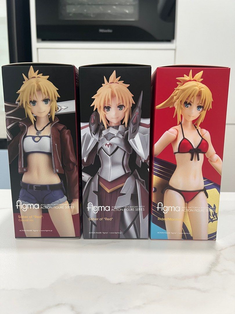 Figma Mordred Saber of Red Rider Casual Fate Apocrypha Grand Order FGO 414 474 EX 062