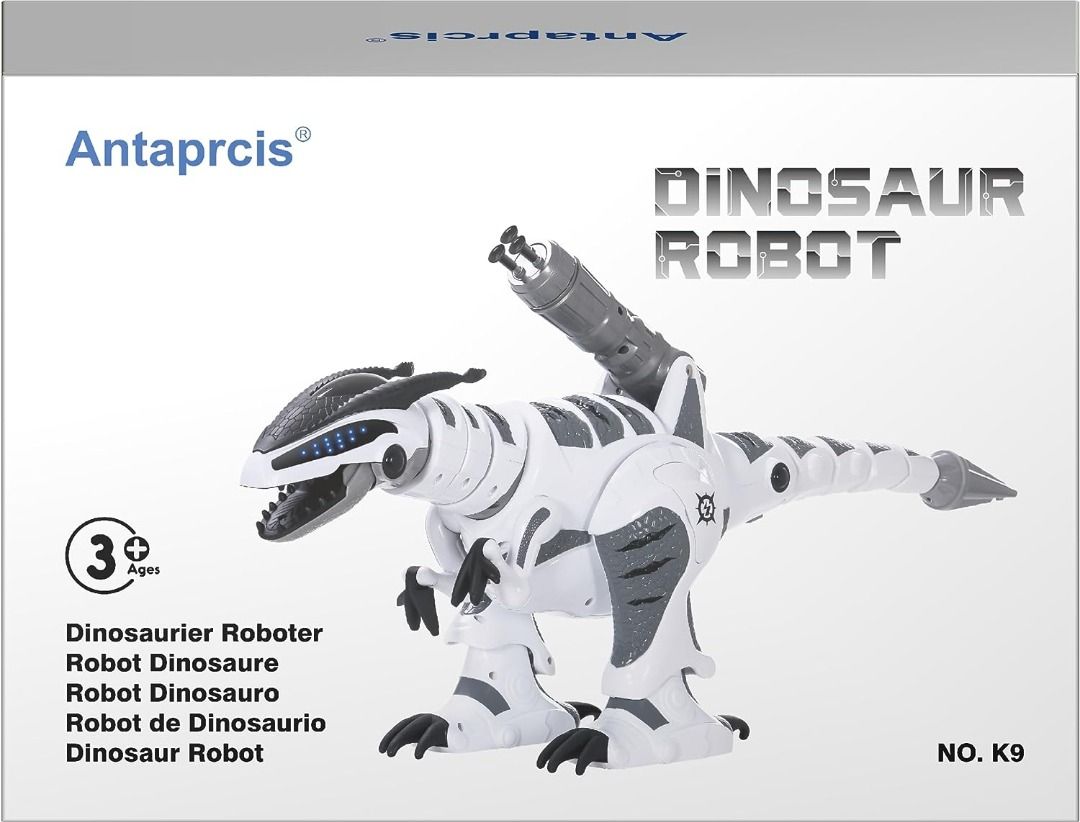 Intelligent dinosaur robot with sales fire