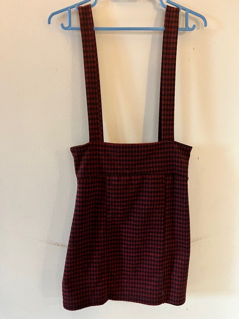 Forever 21 Suspender Skirt Women s Fashion Bottoms Skirts on
