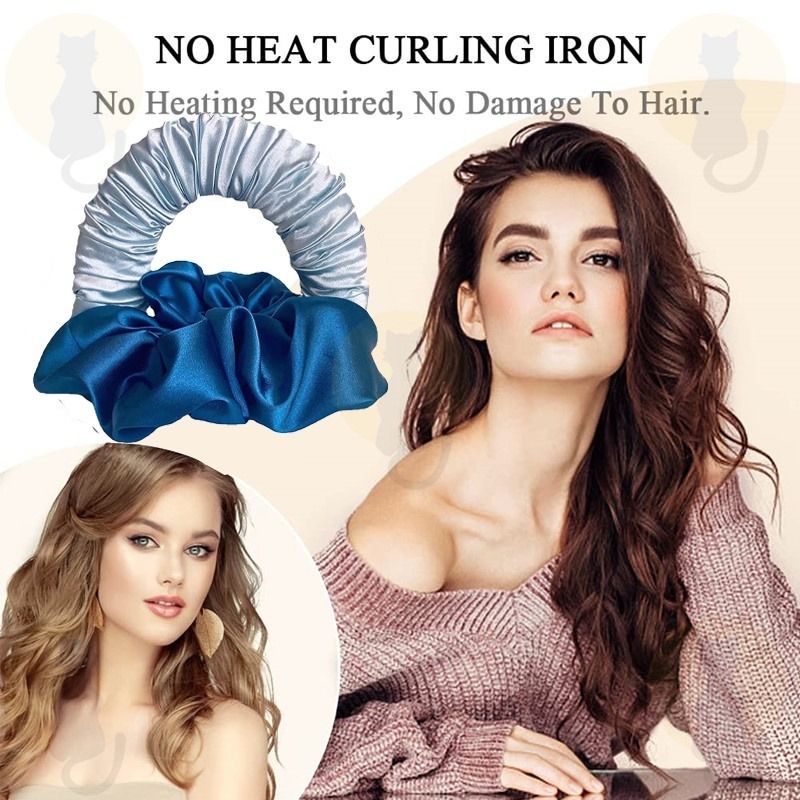 FREE DELIVERY Lazy Heatless Curling Rod Headband Hair Rollers Wave Formers Wet Wavy Bundles No Heat Curls Women s Fashion Watches Accessories Hair Accessories on Carousell