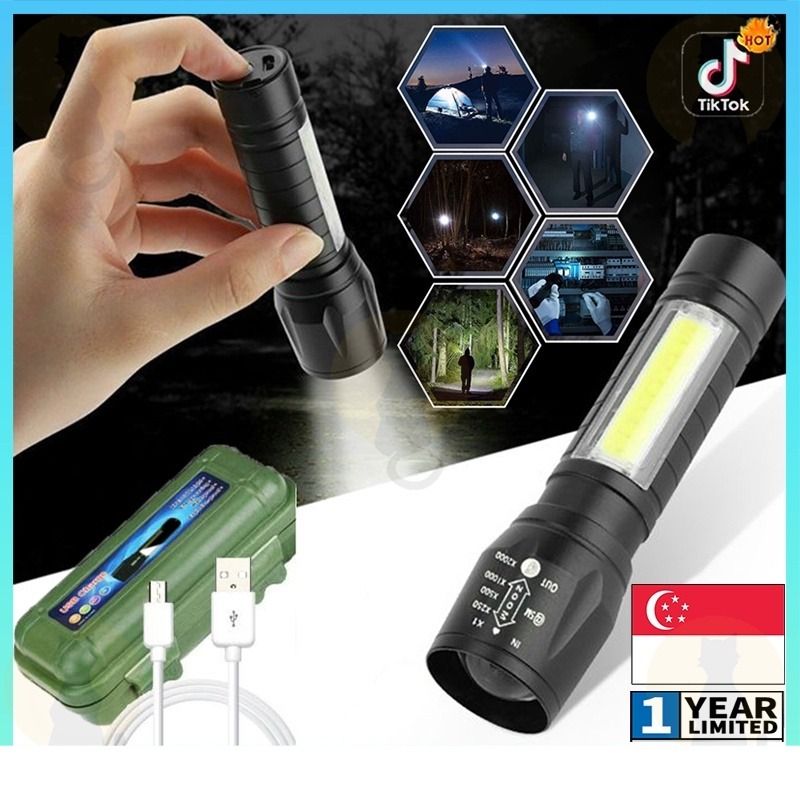 Free store led flashlight