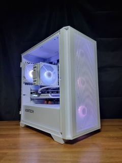 💯[FREE DELIVERY]💯 RYZEN 7 5700X + RTX 4060 ZOTAC TWIN EDGE OC WHITE 8GB +  B550M ASUS PRIME A WIFI 2 + 16GB RAM + 1TB LEXAR NM710 NVME SSD / WHITE GAMING PC CUSTOM COMPUTER CUSTOMIZABLE SETUP CONFIGURATION OFFICE WORKSTATION RENDERING / VALORANT