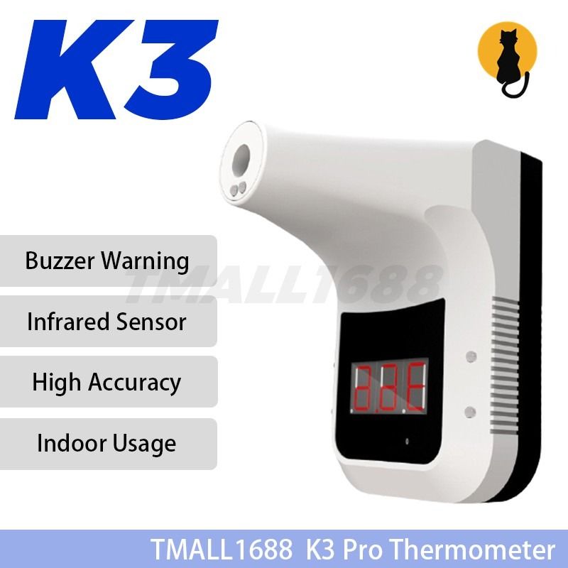 K3 Pro Infrared Thermometer for Adults Non Contact Wall-Mounted