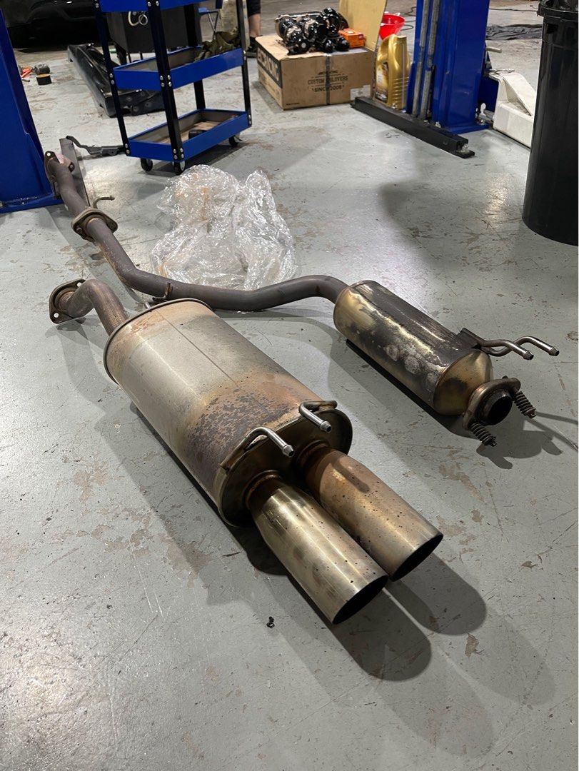 Fujitsubo catback exhaust for FD2 with cert Car Accessories