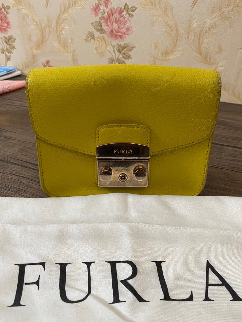 Furla metropolis lime discount