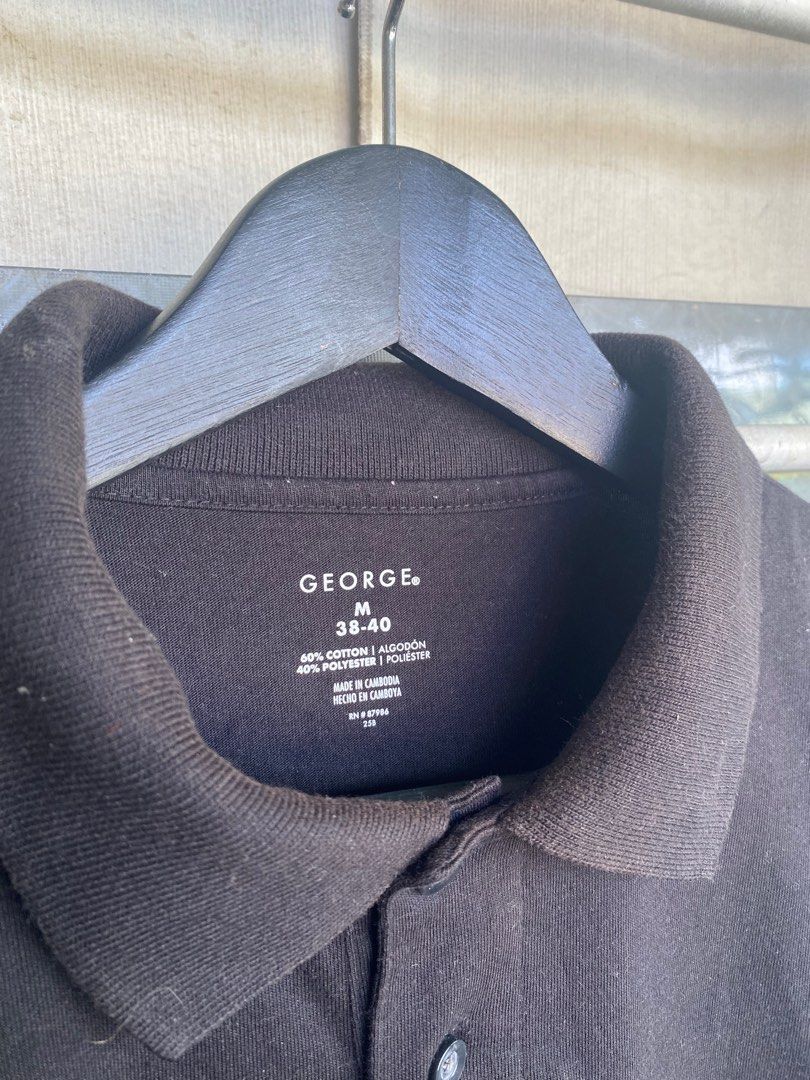 George black polo shirt discount