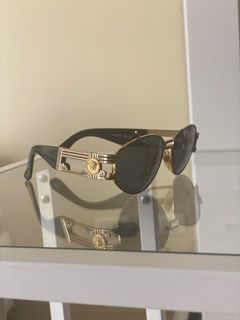 Gianni Versace Gold Medusa Vintage Rare Sunglasses Mod S75 Col 16L