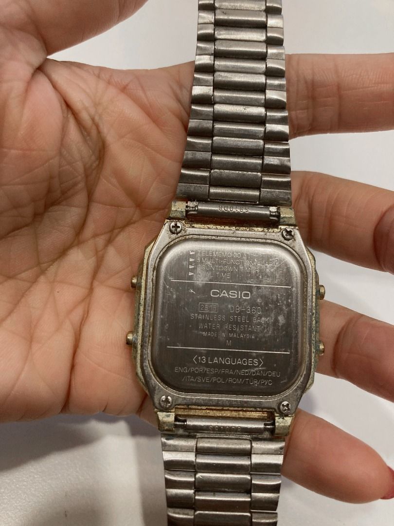 Casio watches clearance gold color