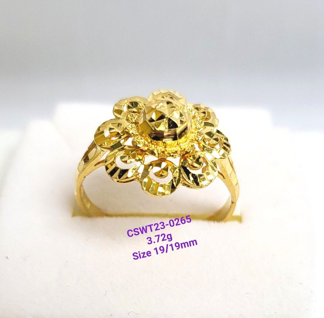 Gold ring hotsell new fashion