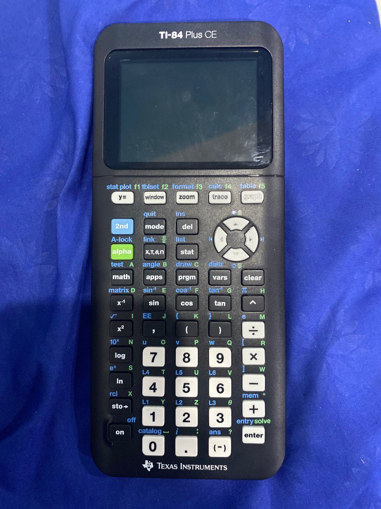 Graphing calculator T1 84 Plus CE color, Health & Nutrition, Health
