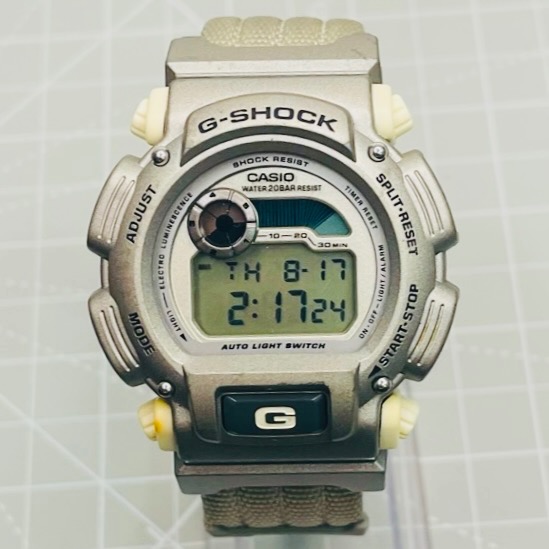 G SHOCK DW 9000 WR 20BAR AUTO BACK LIGHT TRIPLE CROWN OF