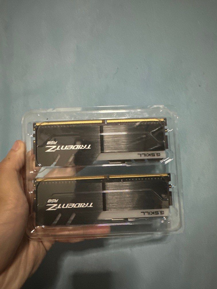 G.Skill Tridentz RGB 8GBx2 ram Computers Tech Desktops on
