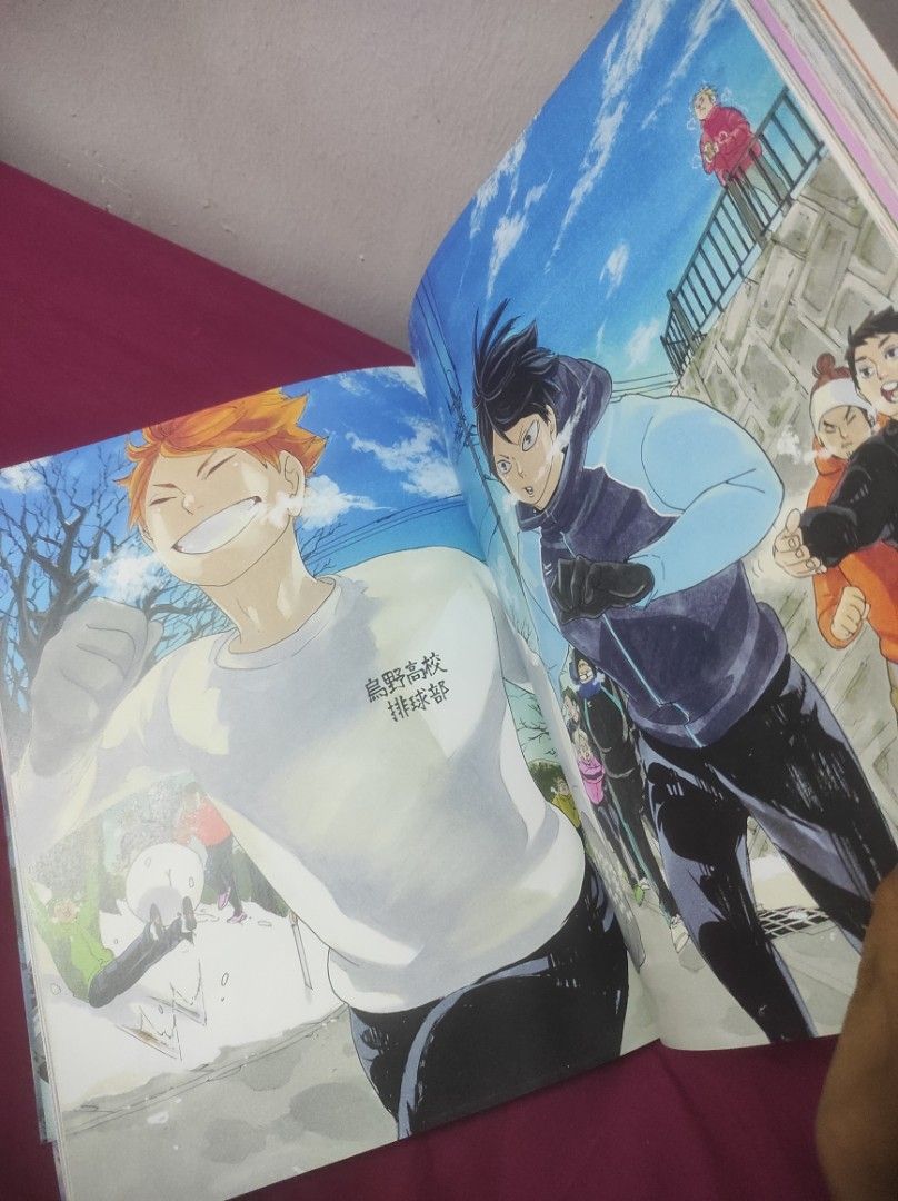 Haikyu Complete Illustration Book Hobbies Toys Books Magazines Haikyu Complete Illustration Book Hobbies Toys Books Magazines