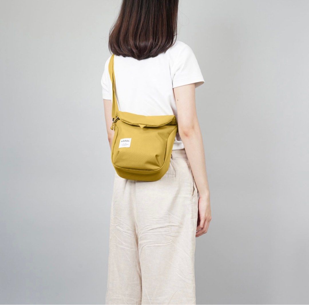 hellolulu desi sling bag in mustard Women s Fashion Bags