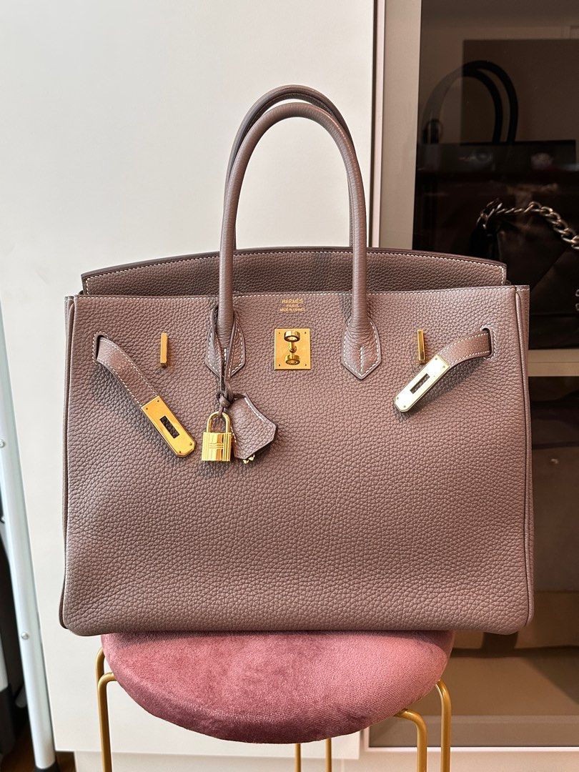 Hermes birkin hotsell etoupe 35