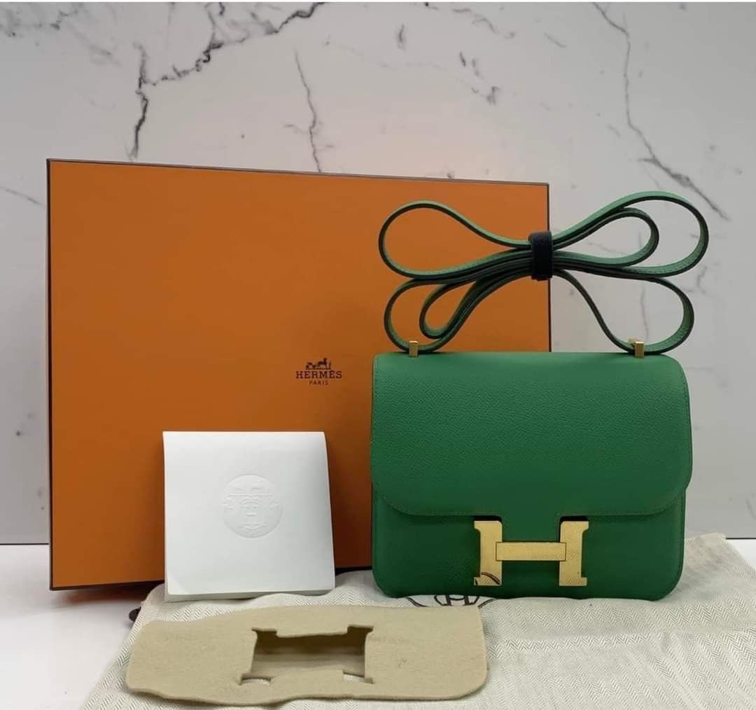 Hermes Constance 18 ( Rare Color ), Luxury, Bags & Wallets on Carousell