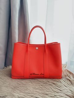 Hermes mini garden party TPM, 名牌, 手袋及銀包- Carousell