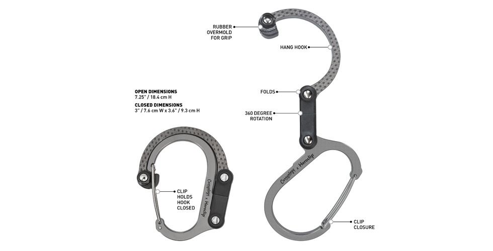 Heroclip x Carryology Titanium Asanoha, 運動產品, 行山及露營 