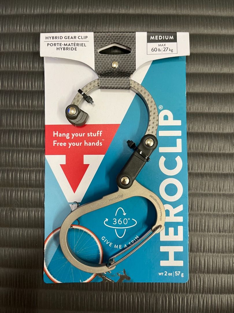 快適グッズ・旅行小物 Heroclip X Carryology Titanium Asanoha Exclusive Release | Heroclip x Carryology Titanium Asanoha