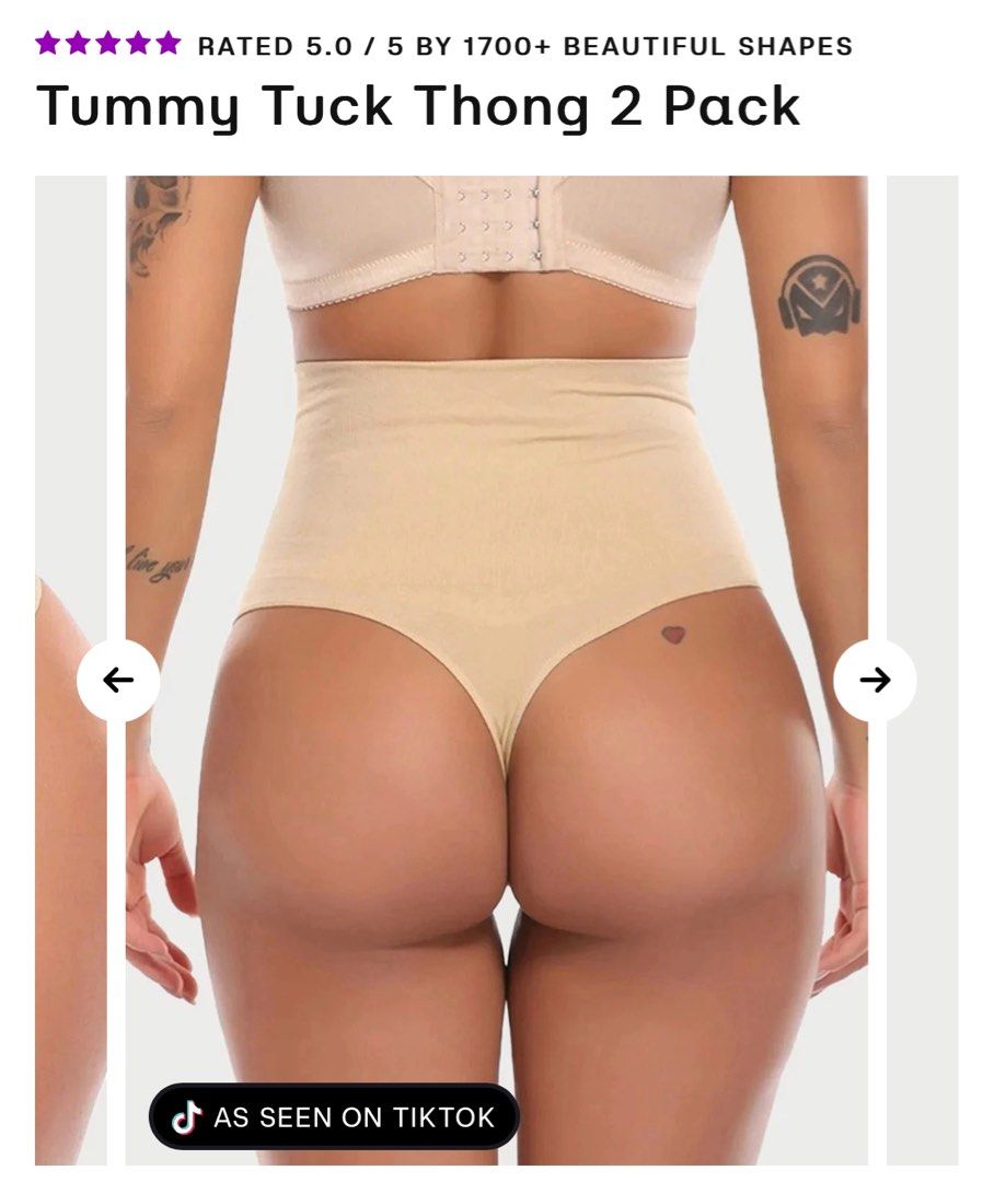 HeyShape Tummy Tuck Thong (Brand New)