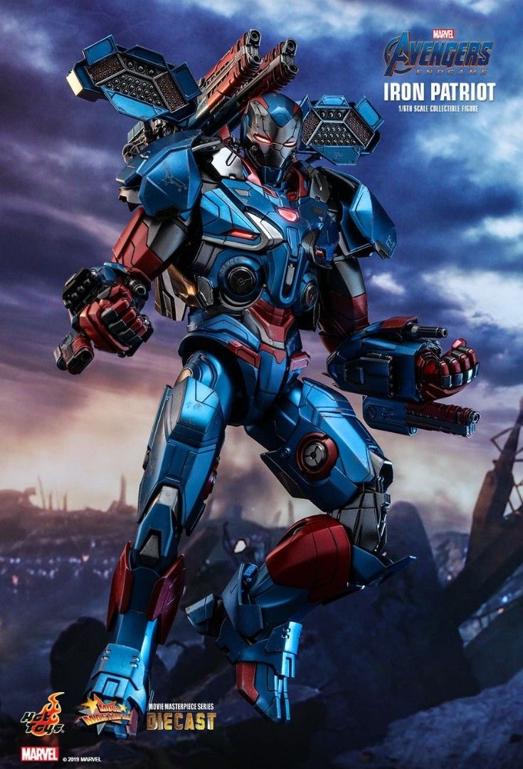 War machine hot sale endgame hot toys