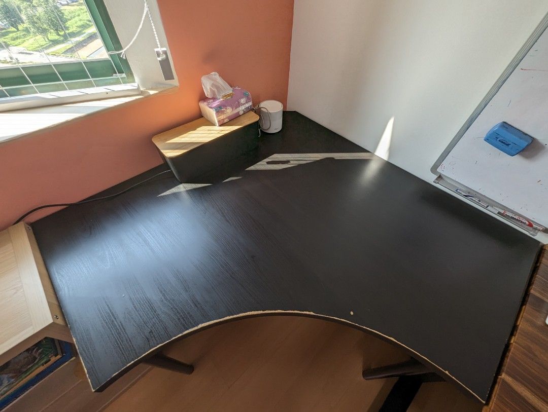 Ikea knös rounded desk discount pads