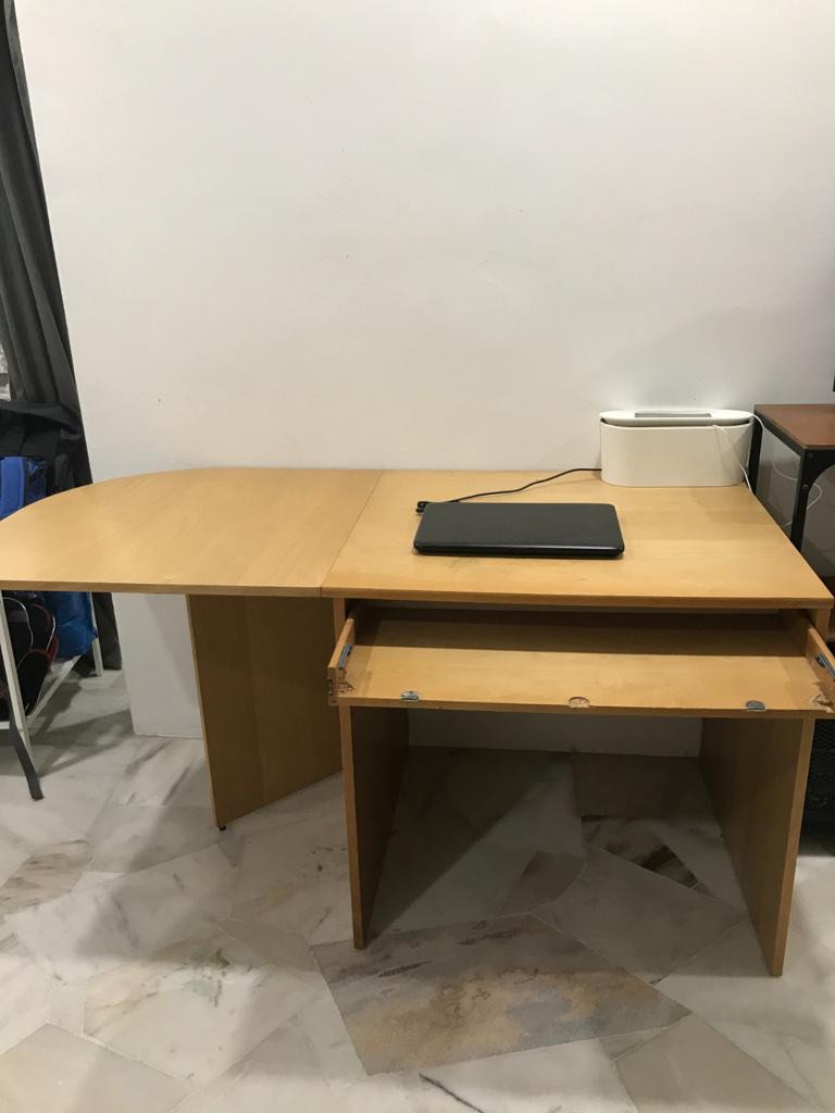 Ikea top extendable desk