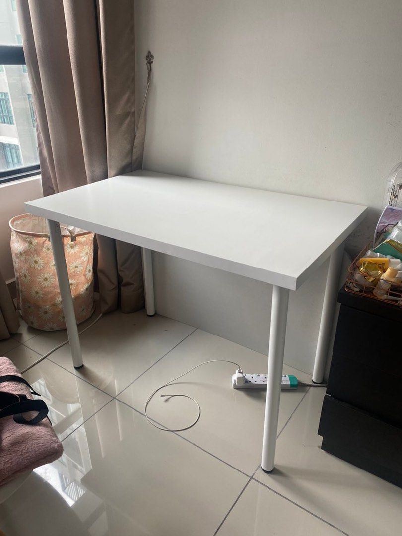 Ikea office table with chair, Furniture & Home Living, Furniture