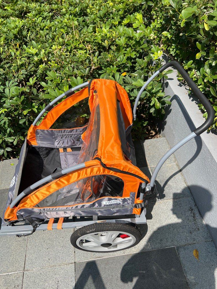 Instep bike store trailer orange