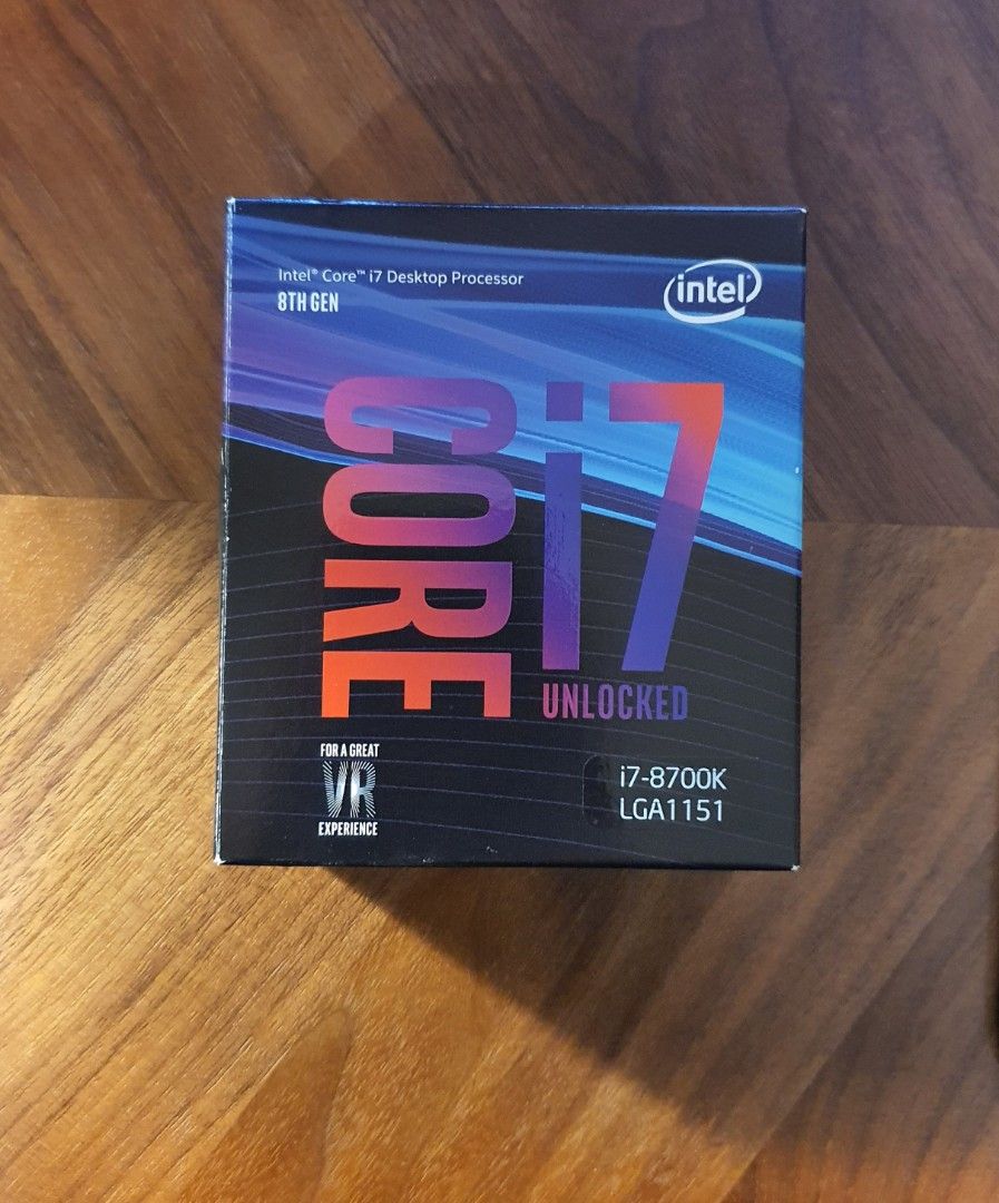 Intel Core i7-8700K [Delided, fullset], Computers & Tech, Parts ...